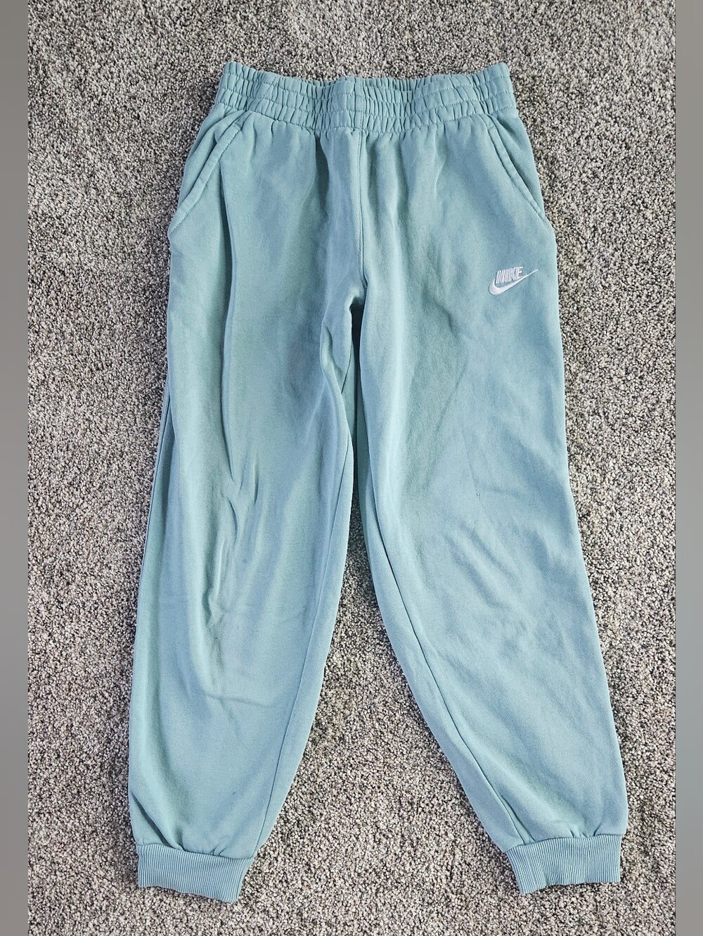 Nike Kids Light Teal Fleece Joggers
